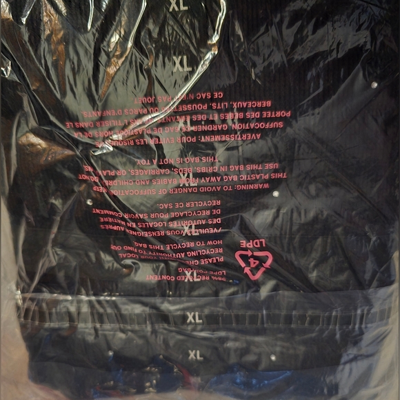 Victoria's Secret Pure Black Bling Thermal Pjs. Brand New 💎 - Picture 7 of 7